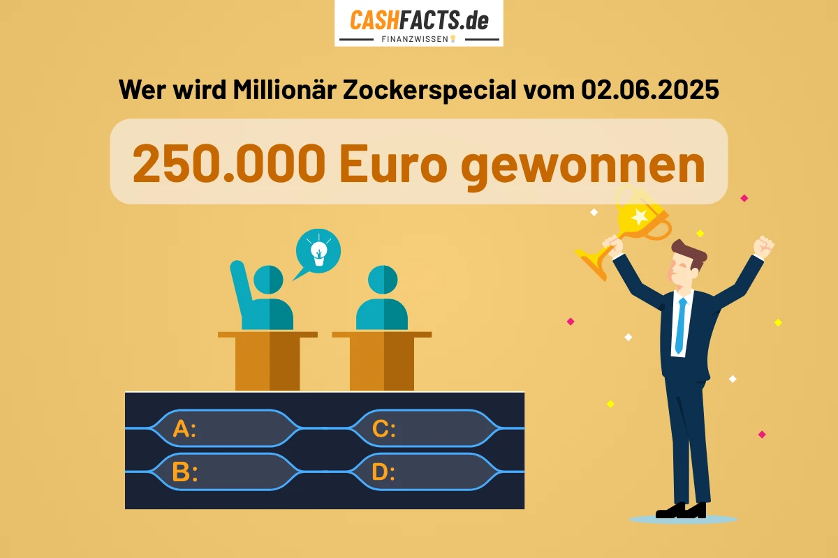 Wer wird Millionär Zockerspecial vom 02.06.2025